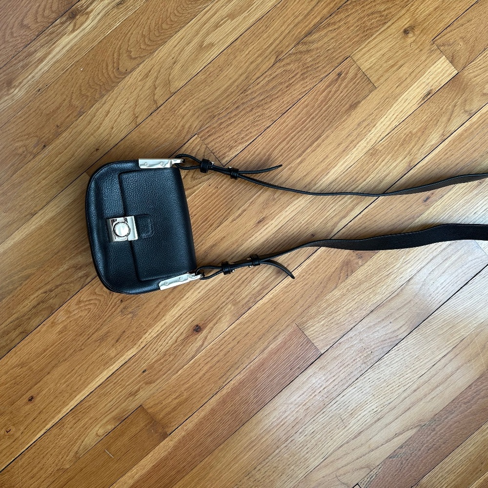 Small black chic purse